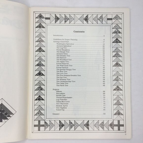 Vintage 1986 Branching Out Tree Quilts Carolann Palmer Quilting Patterns Ideas - Picture 2 of 11
